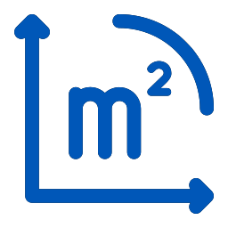 Icono meta de la propiedad Tamaño del Área.